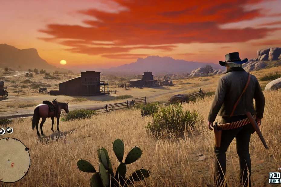 Descubra o mundo de Red Dead Redemption 2! Explore seu vasto universo de mundo aberto, conheça personagens inesquecíveis e mergulhe em uma narrativa emocionante do Velho Oeste.