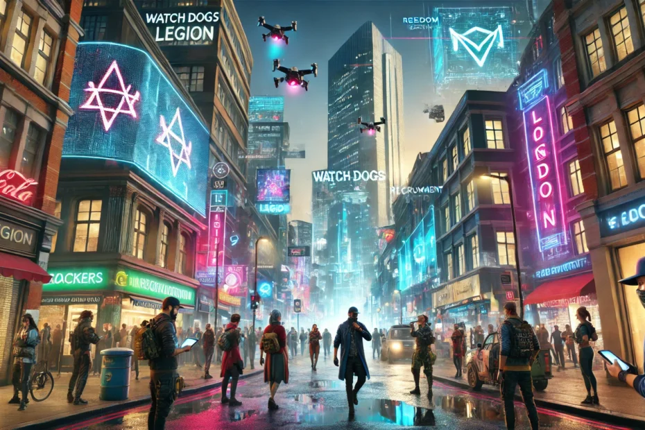 Descubra como Watch Dogs: Legion revoluciona o gênero de mundo aberto com sua jogabilidade inovadora, liberdade de ação e temas de hacking em uma Londres futurista. Explore, recrute e hackeie!