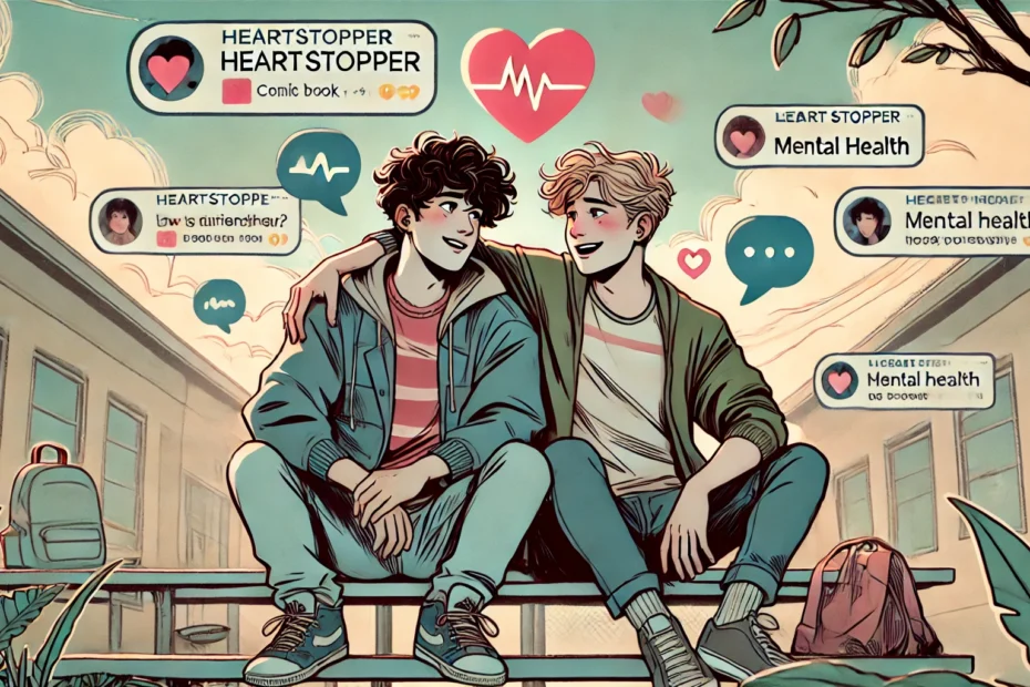 Descubra tudo sobre Heartstopper, a série que conquistou o mundo com sua representação LGBTQIA+, amizade, saúde mental e autodescoberta. Saiba mais sobre a adaptação da graphic novel, a importância das redes sociais na trama e o impacto cultural da história de Charlie e Nick.