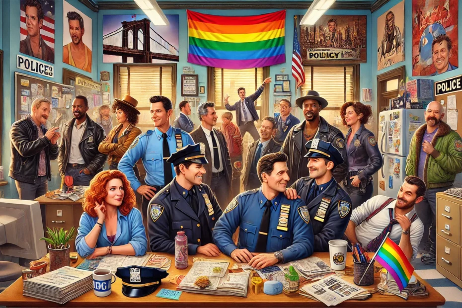 Descubra como Brooklyn Nine-Nine conquistou fãs com seu humor inteligente, inclusão LGBTQIA+, e críticas sociais. Saiba mais sobre personagens, momentos icônicos e seu impacto cultural.