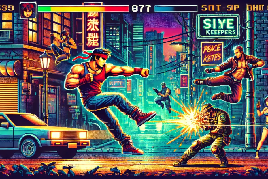 Explore a história de The Peace Keepers, um clássico beat 'em up dos anos 90. Descubra personagens únicos, estratégias de combate e o impacto duradouro desse jogo retrô que continua a inspirar desenvolvedores e jogadores nostálgicos.