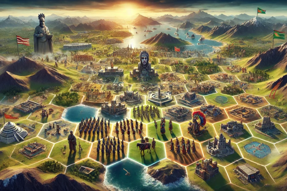 Descubra tudo sobre Civilization VI neste guia completo: estratégias de vitória, melhores civilizações, expansões, dicas de jogo e mais. Domine a arte da estratégia!