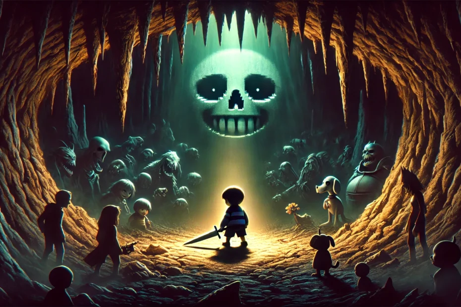 Descubra Undertale: Um RPG indie revolucionário que cativou jogadores com narrativa impactante, escolhas morais e personagens inesquecíveis. Explore este clássico!