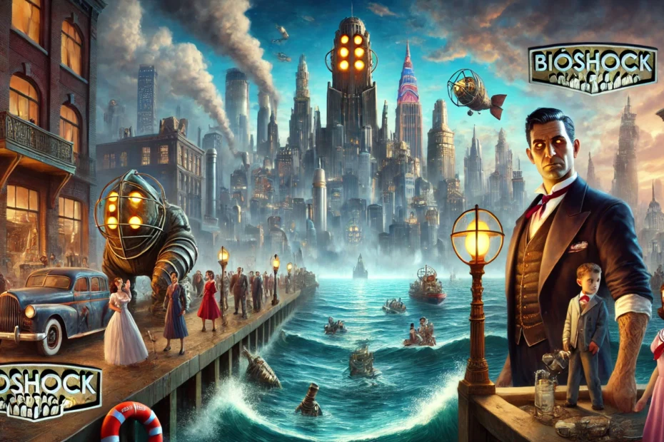 Explore o universo de BioShock: narrativa cativante, temas filosóficos, jogabilidade inovadora e impacto cultural. Descubra Rapture e Columbia agora!