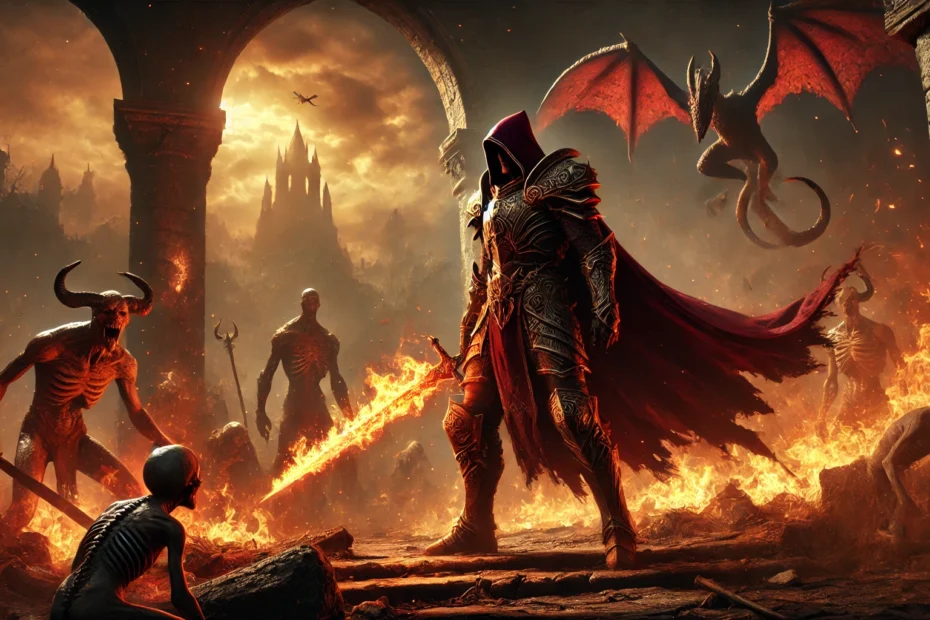 Descubra tudo sobre Diablo II: Resurrected, o clássico RPG de ação remasterizado com gráficos em 4K, jogabilidade intensa e suporte multiplayer. Prepare-se para a batalha!